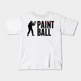 Paintball Lover Kids T-Shirt